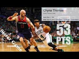 He got the name thomas after the former famous detroit pistons point guard isiah thomas. Emotional Isaiah Thomas Played For His Sister After Her Tragic Death