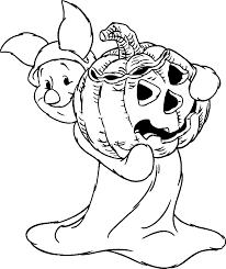 This is a one of a kind disney inspired coloring page. Holloween Disney Coloring Pages