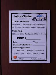 Fake Speeding Ticket Form Police Pretend Play Props Traffic Citation Pad Of Paper Boredom Buster Cops And Robbers Dramatic Play Party Speeding Tickets Ticket Template Printable Play Props