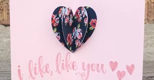 Perfect for star wars lovers! Valentine Heart Pop Up Card Diy With Tombow