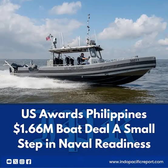 US Awards Philippines $1.66M Boat Deal A Small Step in Naval Readiness The US Coast Guard's foreign military sales program is adding another layer to Philippine maritime security cooperation, with Ala