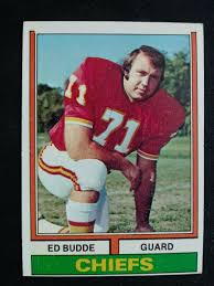 1974 Topps Football Card # 108 Ed Budde