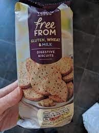 Tesco Free From Wheat-free Milk Free Digestive Biscuits Digestive Biscuits Wheat Free Digestion