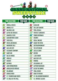 9 grand nation 2020 schedule. Grand National Sweepstake Kit Grandnational Org Uk
