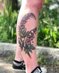 Bleeding Hearts For Alecia These Are One Of My Favorite Flowers And They Are Blooming Everywher Bleeding Heart Tattoo Heart Tattoo Designs Heart Flower Tattoo