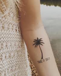 38 Alluring Palm Tree Tattoo Designs Palm Tattoos Tattoos Tree Tattoo Designs