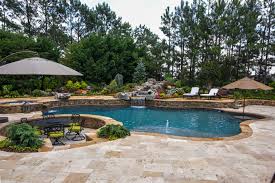 Maybe you would like to learn more about one of these? Custom Built Swimming Pool And Outdoor Living Space Designed And Built By Georgia Classic Pool Garden Pool Design Indoor Outdoor Pool Pool Patio