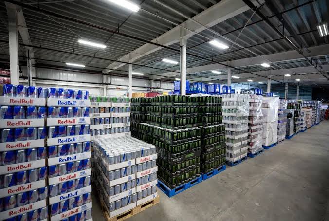 Wholesale energy drink shipping and export logistics from South Florida