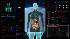 Check spelling or type a new query. Zooming Female Human Body Scanning Inter Stock Video Pond5