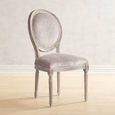 Faux Fur Silver Mink Dining Chair With Gray Wash Wood Dining Chairs Fur Dining Chair Gray Dining Chairs