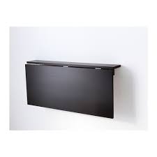 Bjursta Wall Mounted Drop Leaf Table Brown Black Ikea Drop Leaf Table Wall Mounted Table Leaf Table