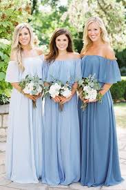 Boho Loves Bohemain Bridesmaids Dresses And Stylish Mix And Match Seperates From Revelry Light Blue Bridesmaid Dresses Bridesmaid Wedding Bridesmaid Dresses