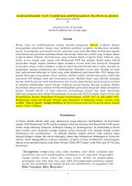 Nak belajar baca quran bertajwid sememangnya mudah, cepat dan santai jerr. Pdf Kaedah Haraki Satu Tajdid Dalam Pengajaran Tilawah Al Quran Zakaria Nasirudin Academia Edu