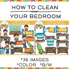 So take that educated brain of last but not least: How To Clean Your Bedroom Sequencing Clip Art Images Illustrations Whimsy Clips