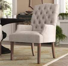 Dining table chairs accent your dining room table, so choosing one that matches your table's style is important. Dining Room Chairs With Arms Off 54