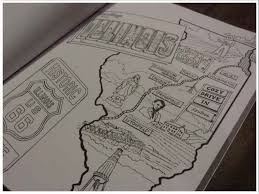 Check back each week as we make our way from chicago to santa monica. Route 66 Splendor An Adult Route 66 Coloring Book Between England Iowa