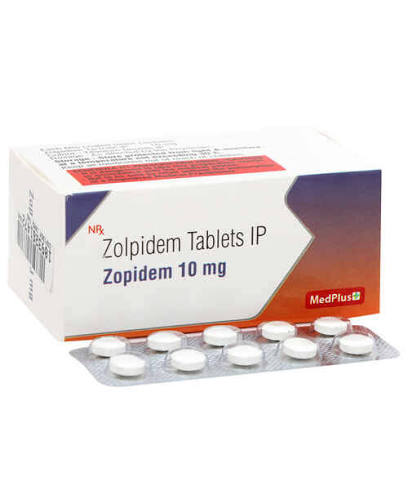 ZOPIDEM 10MG TAB ( MEDPLUS HEALTH SERVICES LIMITED ) - Buy ZOPIDEM 10M