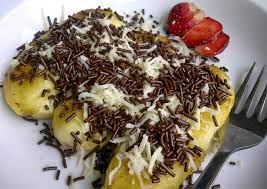 Cara membuat pisang goreng sederhana: Resep Pisang Goreng Coklat Keju Resepsimbok