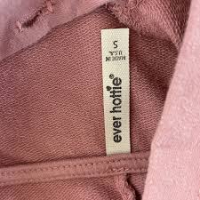Ever Hottie Womens Hooded Cropped Sweatshirt Sz S Pink Venice Beach  California | eBay