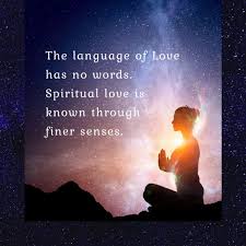 It is unity of people. Language Of Love No Words Finer Senses New Waves Of Light