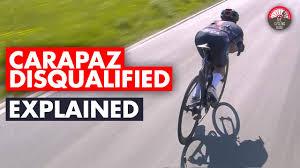 Ecuador's richard carapaz won olympic gold in the men's cycling road race on saturday, timing to perfection a tactical, final descent after a tough. Richard Carapaz Disqualified For Supertucking Liege Bastogne Liege 2021 Explained Youtube