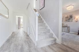 Here are 12 practical and pretty ways to make the most of your spatially challenged corridor. Grey Hallway Ideas Taylor Wimpey
