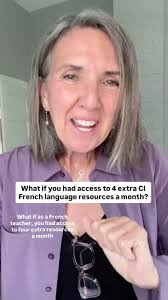 What if, as a French teacher, you had access to 4 extra resources a month  that you knew how to use in your classroom? , In June, our Au Salon des  profs members received a robust teaching resource, a ...
