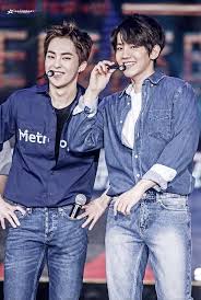 In which xiumin and baekhyun are littles, and chen is their caregiver. Tumblr Baekhyun And Xiumin Hyung Baekhyun Xiumin Weareone Exo Exosaranghaja Exo Couple Exo Baekhyun Exo Kaisoo