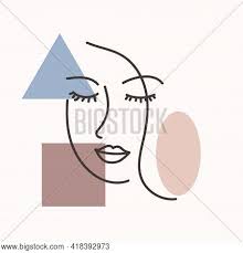 #4 of the simple solutions for procrastinators commit. Abstract Woman Face Vector Photo Free Trial Bigstock