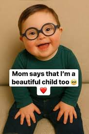 More join us 👉 Middle age humors Mom says that Momsaysthat'm ' a beautiful  child too 不