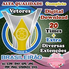 Ao vivo na botafogo tv e premiere, as equipes do vila nova e botafogo fazem o primeiro jogo no brasileirão série b 2021. Vetores Do Campeonato Brasileiro De Futebol 2021 Serie A No Elo7 J J Art Design 15735d1