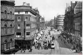 1939 Ulica Swidnicka Widok Ze Skrzyzowania Z Ulica Pilsudskiego W Strone Placu Kosciuszki Trabalhos