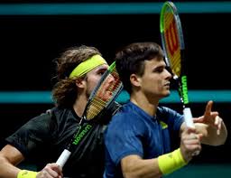 The sun was shining brightly as the tsitsipas brothers, stefanos and petros took on the americans mackenzie mcdonald and tommy paul in the first round of the australian open doubles. Stefanos Tsitsipas To Play Doubles With His Brother Petros On Wednesday In Marseille Tennis Tonic News Predictions H2h Live Scores Stats