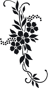 Plaster Stencil Ravenna Frieze Wall Stencil Furniture Etsy Flower Stencil Flower Stencil Patterns Stencil Painting
