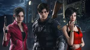 Wallpaper Resident Evil 2, Resident Evil, Claire Redfield, Leon S Kennedy, Games, Background - Download Free Image