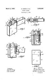 Pocket Lighter Zippo Art Print Zippo Art Zippo Patent Drawing