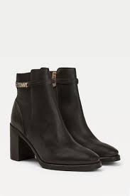 Shop ankle boots by tommy hilfiger online. Buy Tommy Hilfiger Black Block Branding Ankle Boots From Next Germany