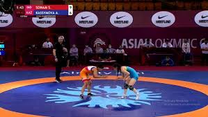 Anshu malik is an indian freestyle wrestler. Wrestlers Sonam Malik Anshu Malik Qualify For Tokyo Olympics At Asian Olympic Qualifiers Sports News Firstpost