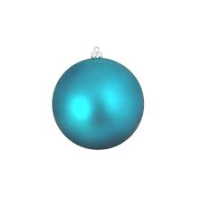 Find images of christmas ornaments. Northlight Shatterproof Matte Turquoise Blue Uv Resistant Commercial Christmas Ball Ornament 31755947 The Home Depot