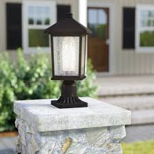 Winston Porter Savala Outdoor 1 Light Pier Mount Light Wayfair