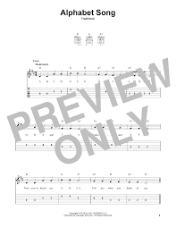 Become a better musician with these beginner chords. Alphabet Song By Traditional Easy Guitar Tab Guitar Instructor