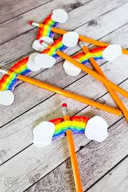 Make your pencil come alive with amazing diy pencil topper using your imagination and creativity. Diy Rainbow Pencil Toppers Craft Paper Plate Fun