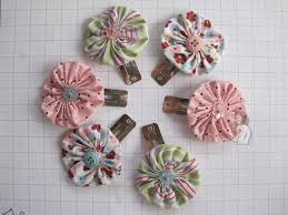 Anleitung Stoffblumen Stoffblumen Blumen Basteln Haarschmuck Diy