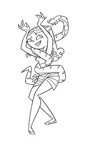 Izzy coloring pages for kids online. Total Drama Island Printable Coloring Pages Matanetutorials