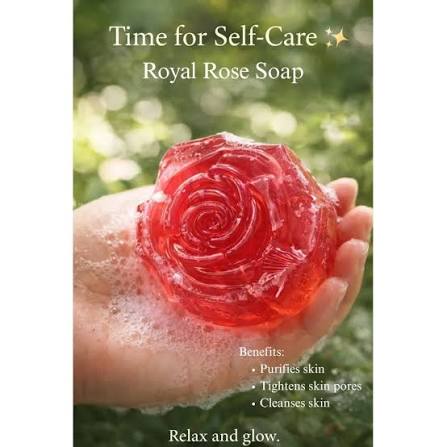 Rose Face Soap🌹