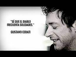 El Diablo Frecuenta Soledades Frase Cerati Frases De Rock Argentino Frases Rockeras