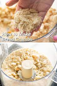 How To Make Bread Crumbs Recipe How To Make Bread How To Make Breadcrumbs Homemade Bread Crumbs