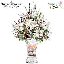 Finde die besten angebote für thomas kinkade disney und spare zeit & geld. Thomas Kinkade Victorian Christmas Always In Bloom Table Centerpiece