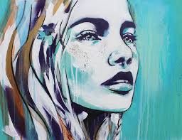 Natural Beautiful Strong Urban Street Art Portraits Of Tranquil Female Characters Creative Boom