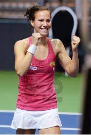 What a fight from viktorjia #golubic who def #29 seed kudermetova in 2h45 3:6, 6:1, 11:9!! Swiss Tennis Herzliche Gratulation An Viktorija Golubic ÙÙŠØ³Ø¨ÙˆÙƒ